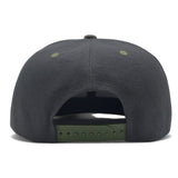 Blank Solid Two Tone Color Snapback Caps