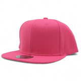 Blank Solid Color Snapback Caps