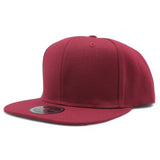 Blank Solid Color Snapback Caps