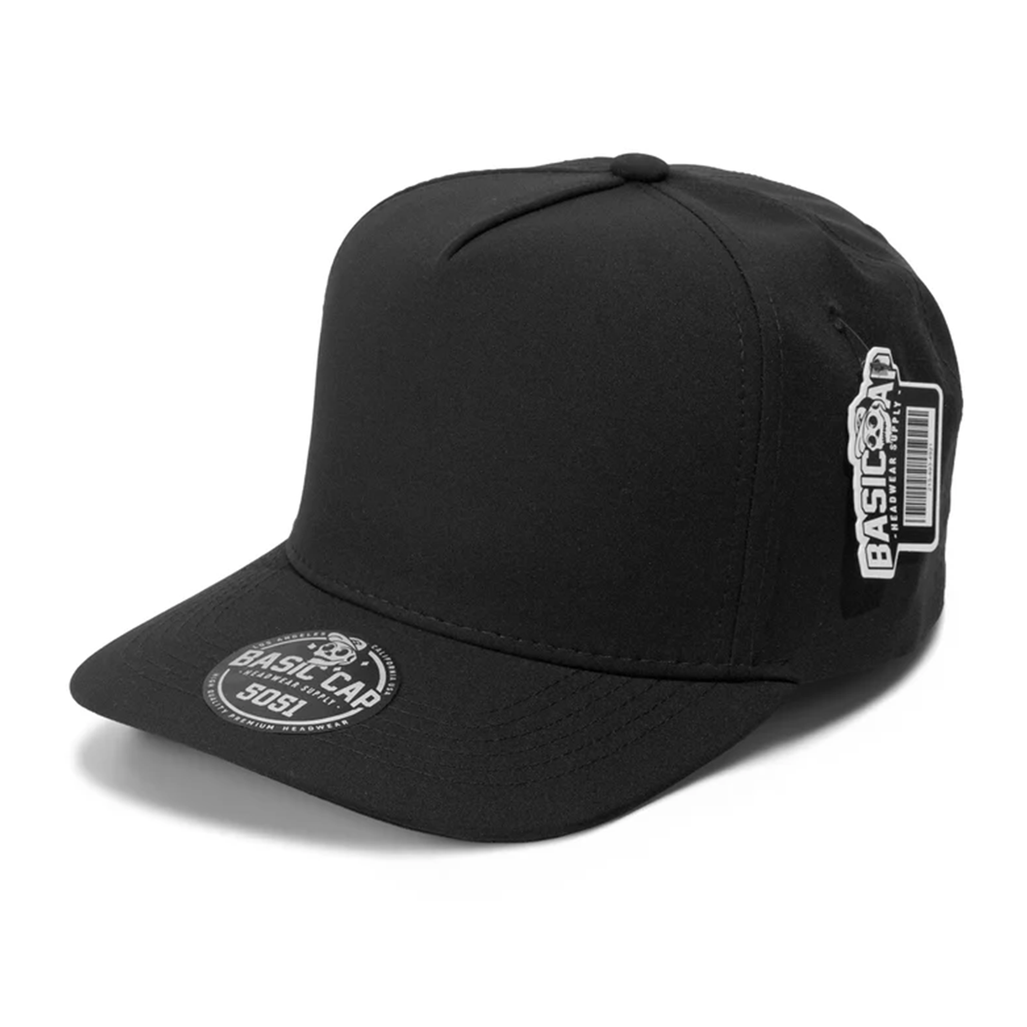 Blank Slight Curve 5Panel Cap-5051