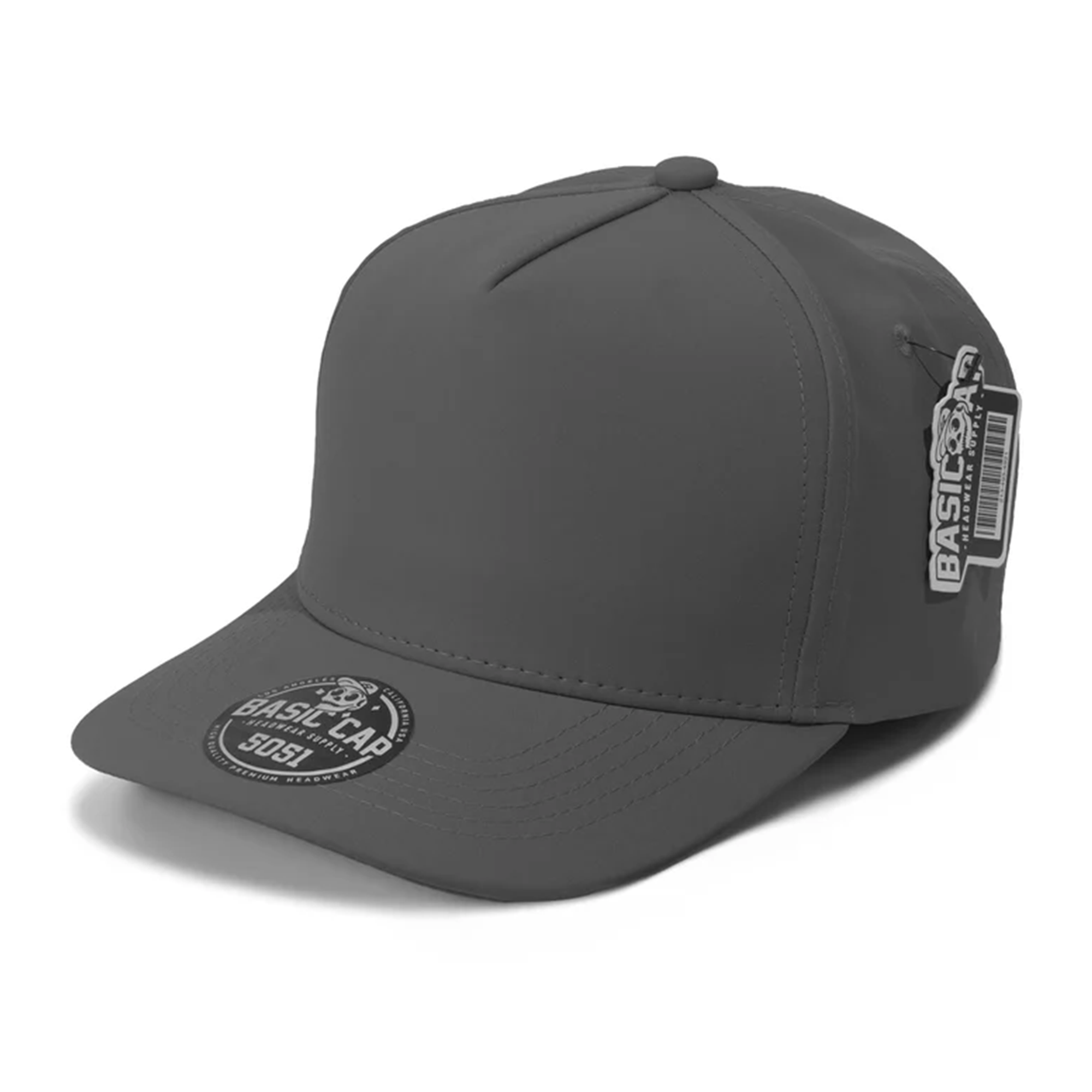 Blank Slight Curve 5Panel Cap-5051