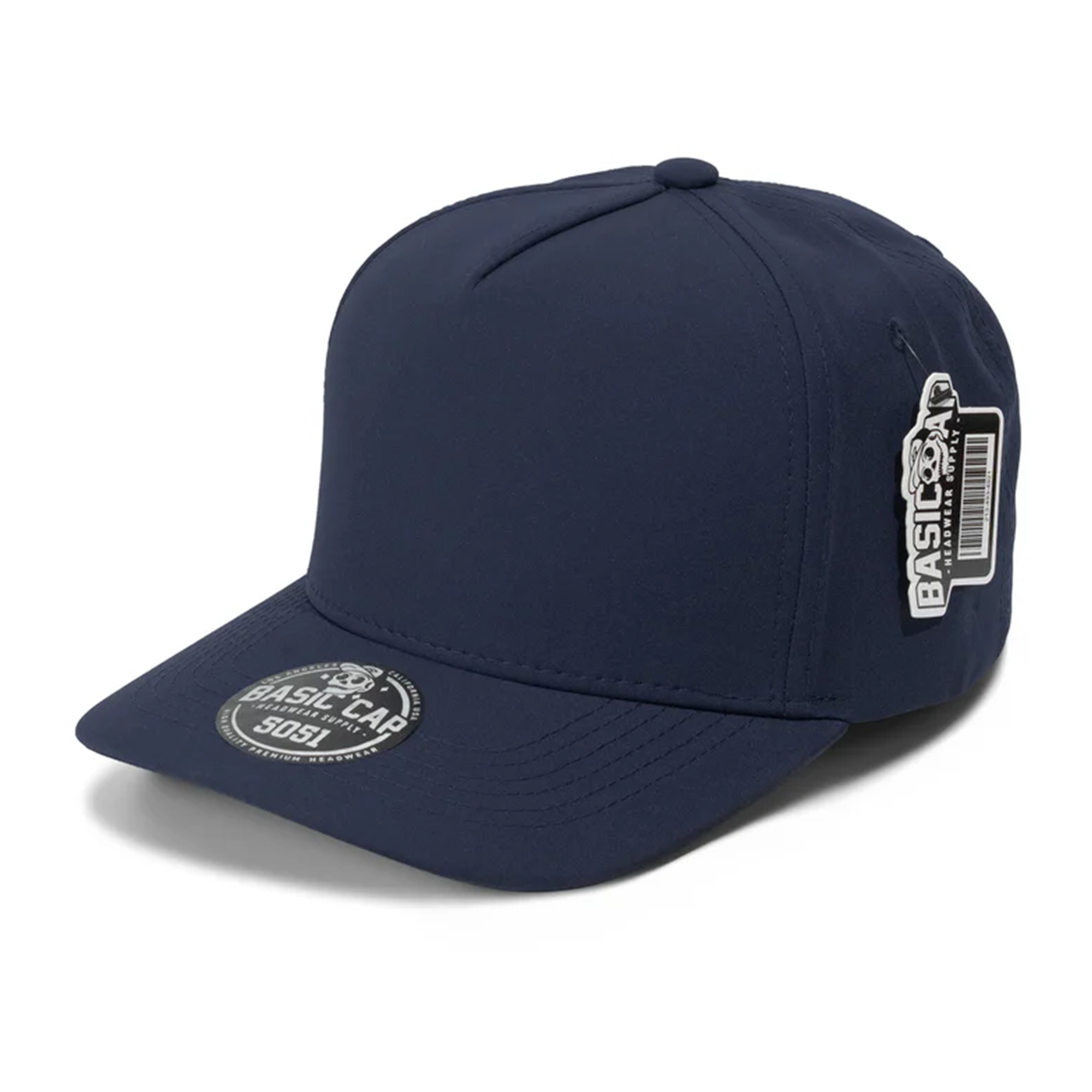 Blank Slight Curve 5Panel Cap-5051