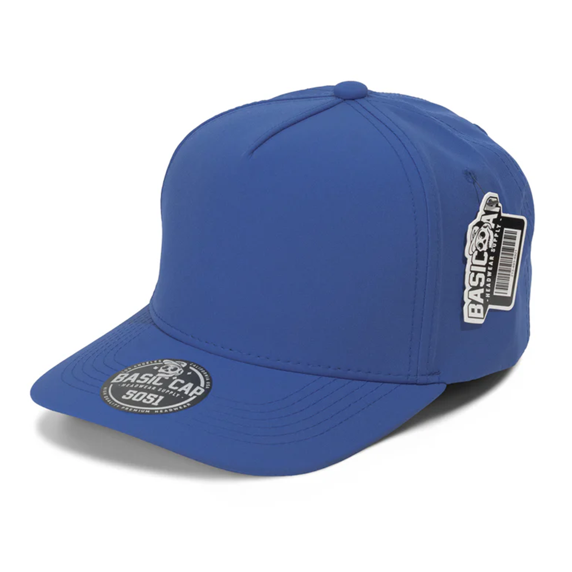 Blank Slight Curve 5Panel Cap-5051