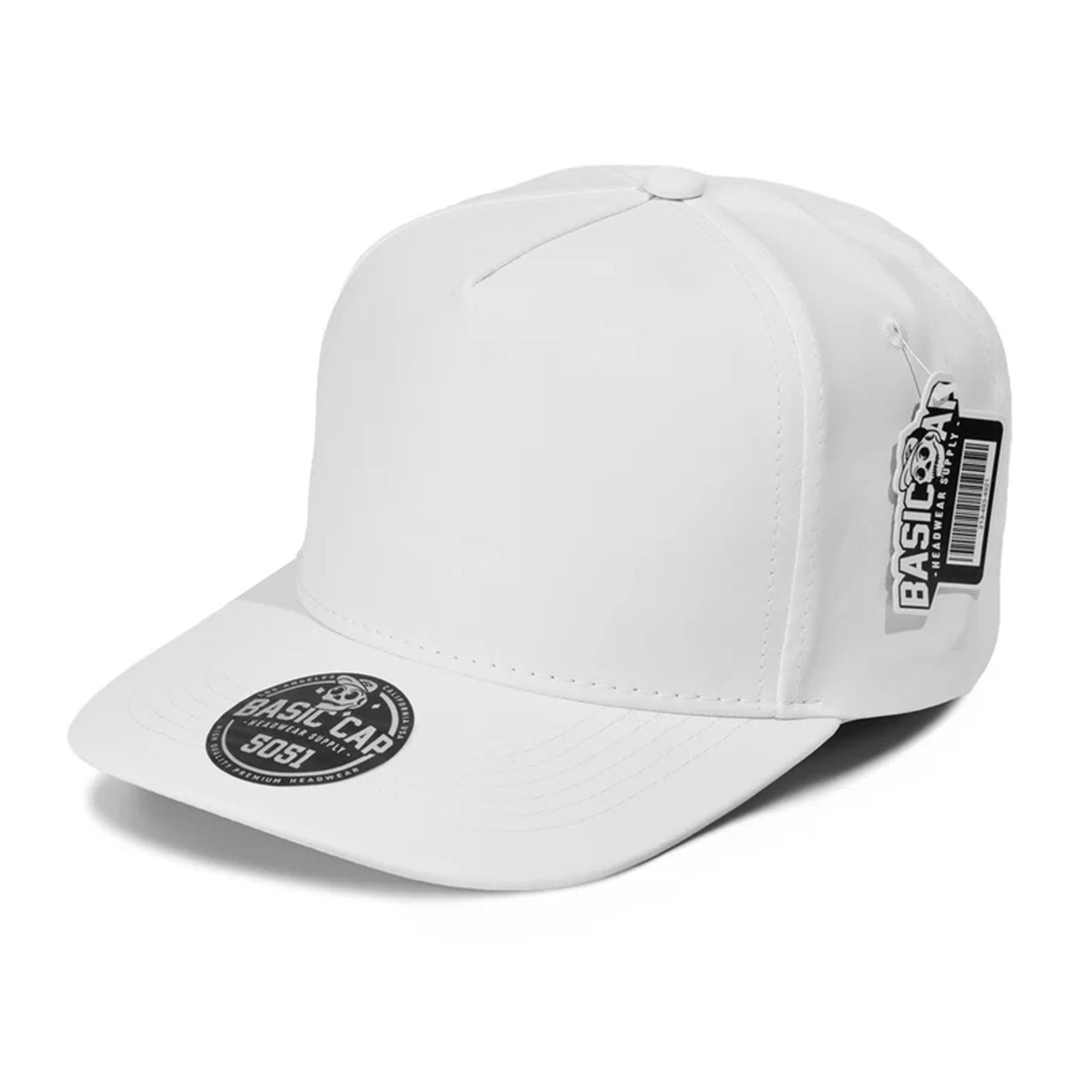 Blank Slight Curve 5Panel Cap-5051