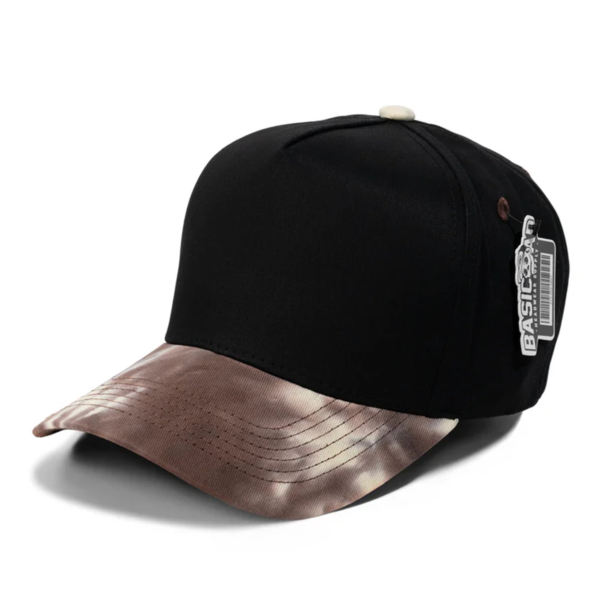 Blank 5Panel Tie-dye Curve Cap