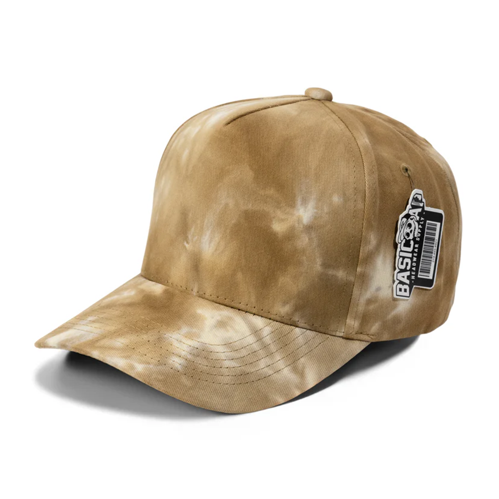 Blank 5Panel Tie-dye Curve Cap