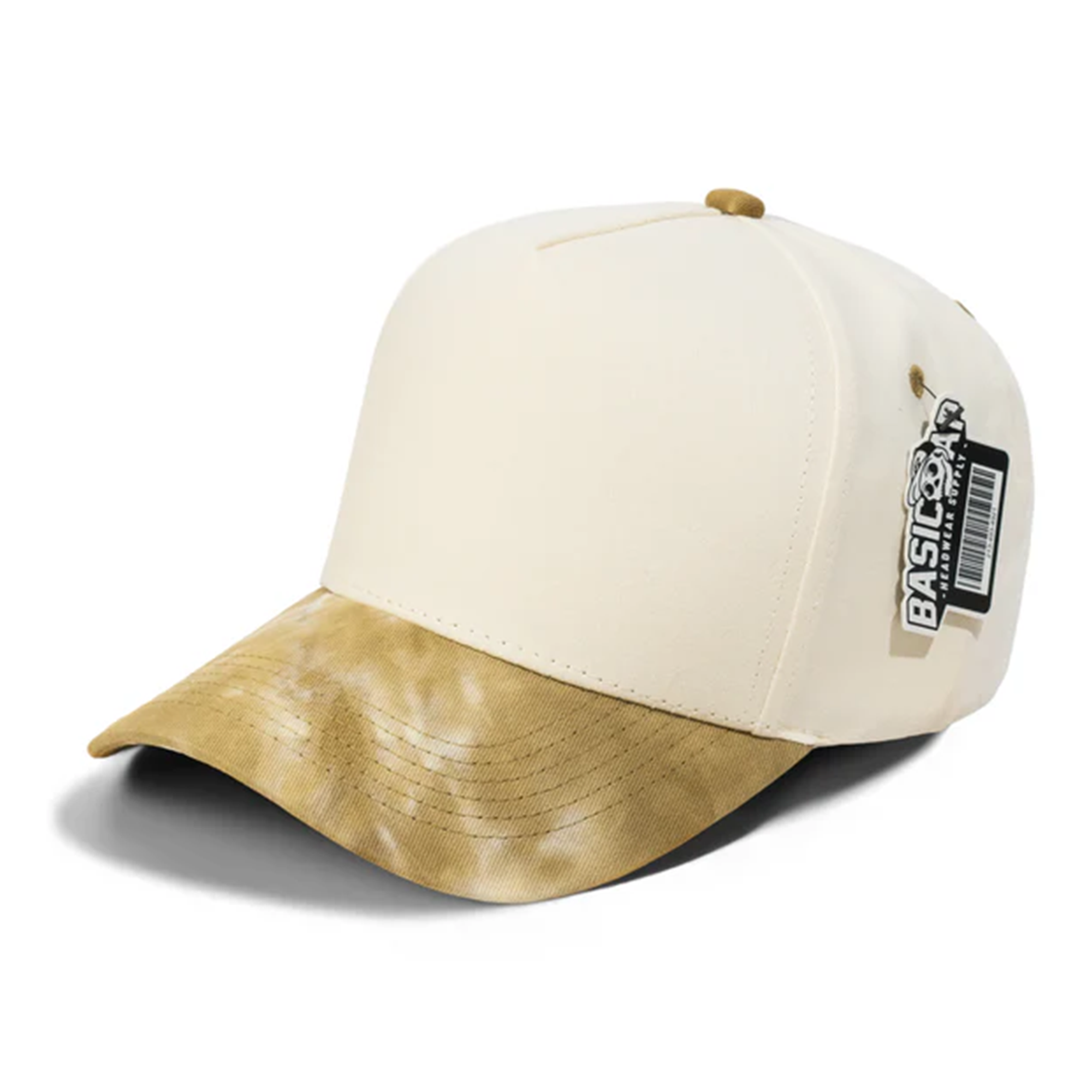 Blank 5Panel Tie-dye Curve Cap