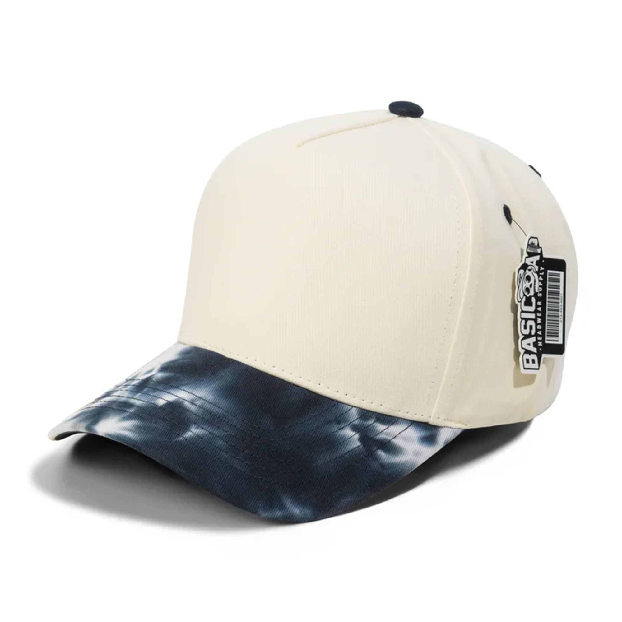 Blank 5Panel Tie-dye Curve Cap