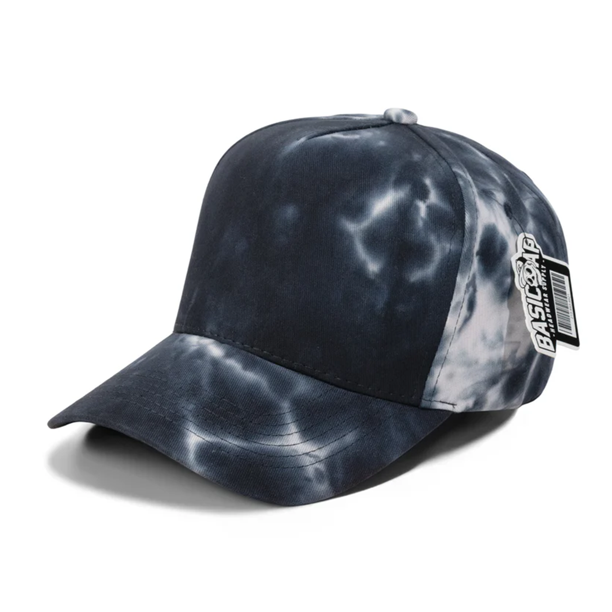 Blank 5Panel Tie-dye Curve Cap
