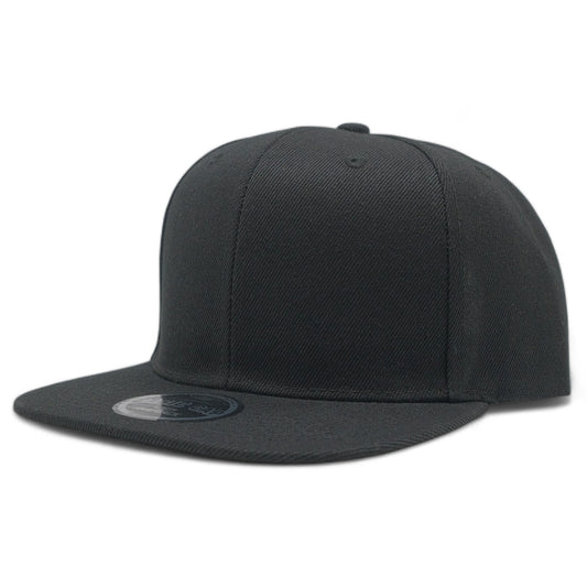 Blank Solid Color Snapback Caps