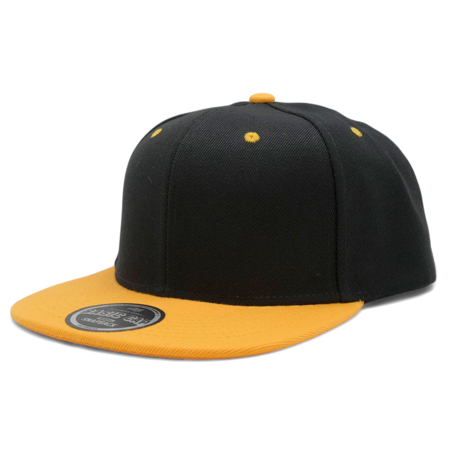 Blank Solid Two Tone Color Snapback Caps