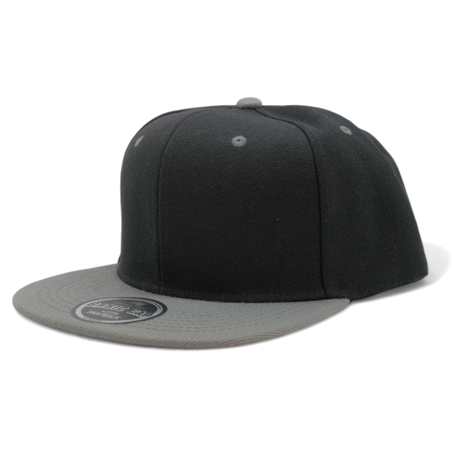 Blank Solid Two Tone Color Snapback Caps