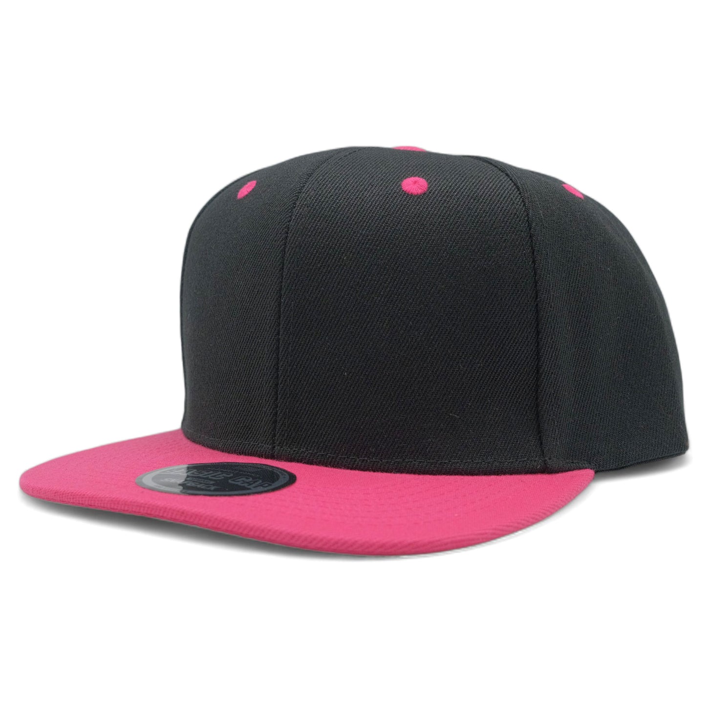 Blank Solid Two Tone Color Snapback Caps