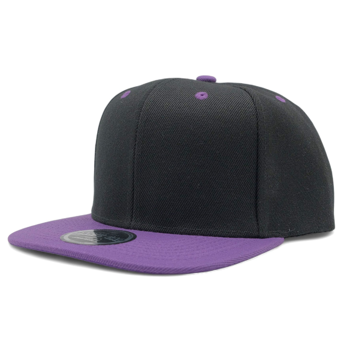 Blank Solid Two Tone Color Snapback Caps