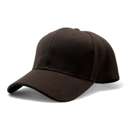 Blank Solid Color Adjustable Baseball Cap