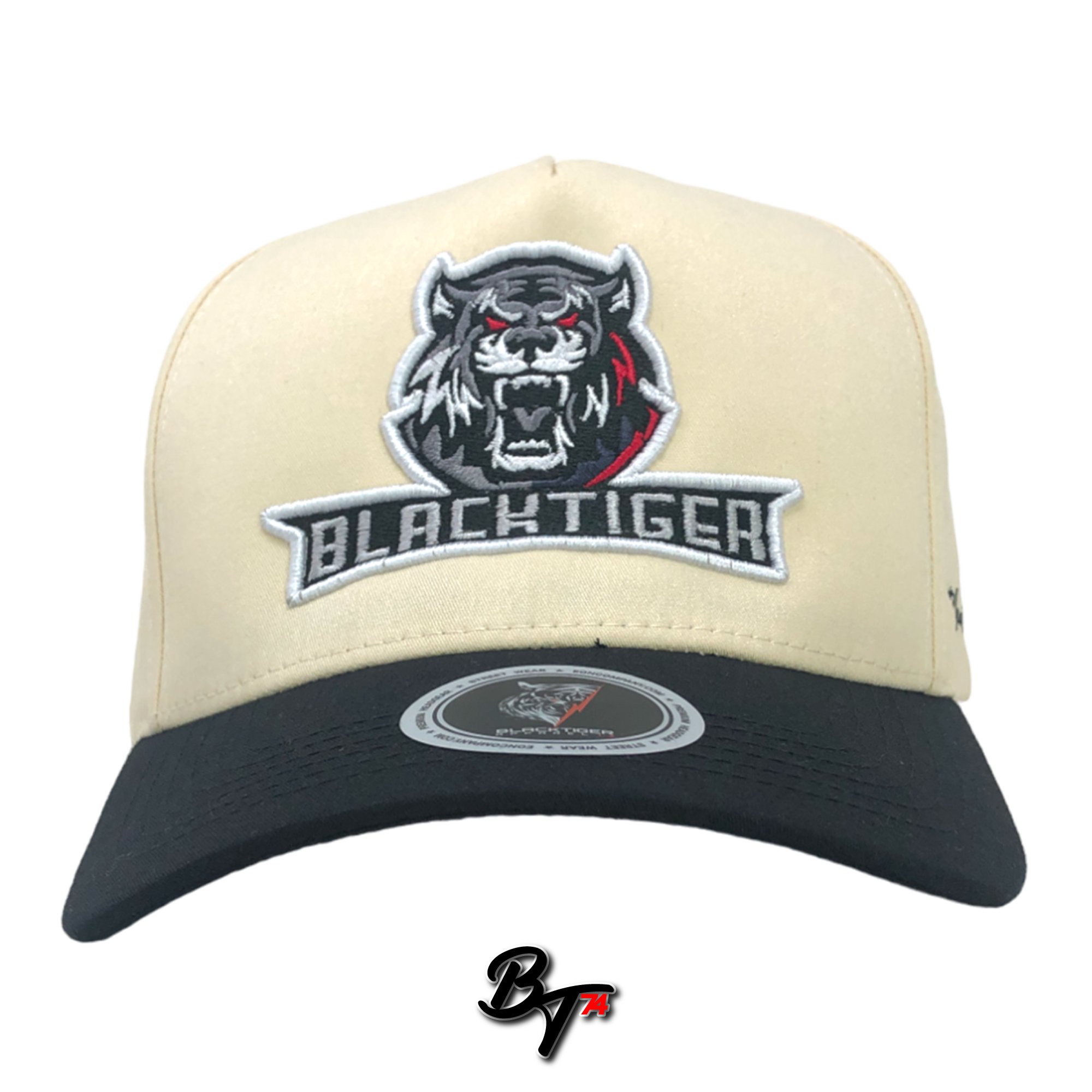 BlackTiger Character 5panel Snapback Cap