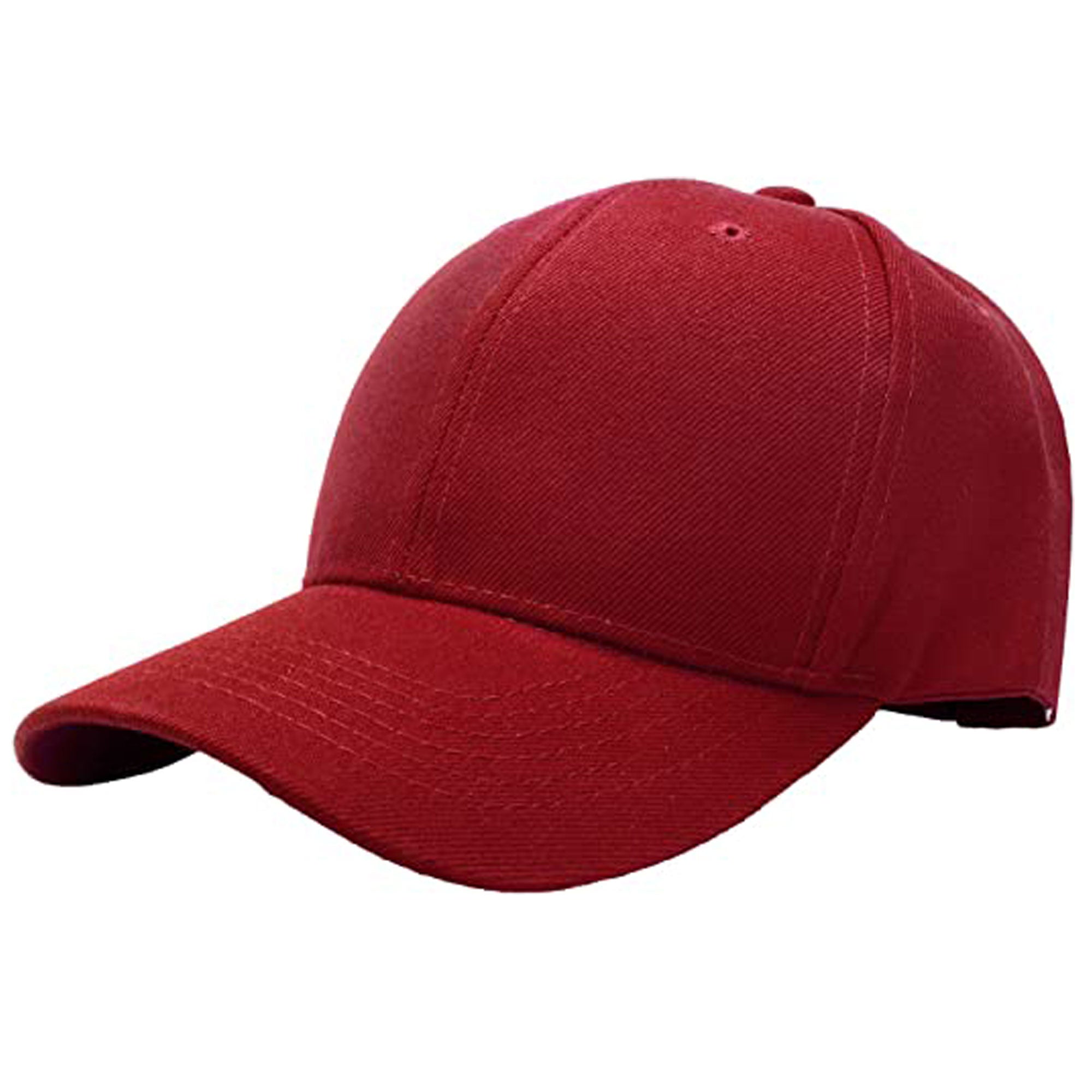 Blank Solid Color Adjustable Baseball Cap