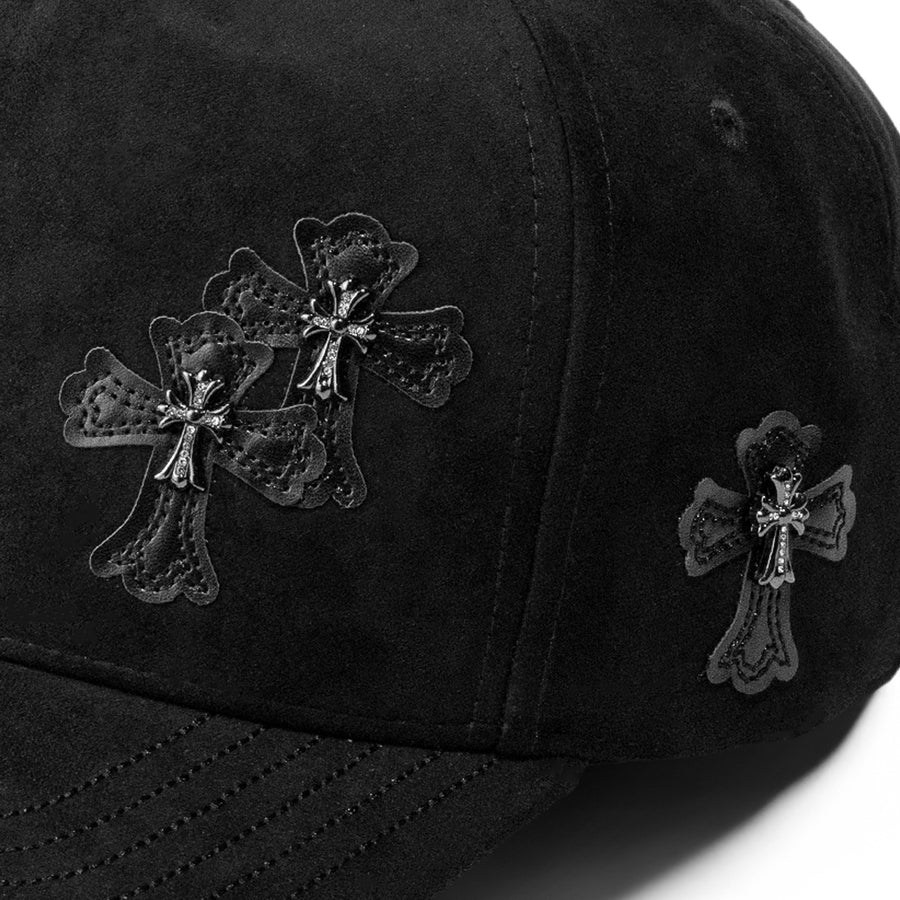 LA CROSS Plain 5Panel Fancy Suede Cap