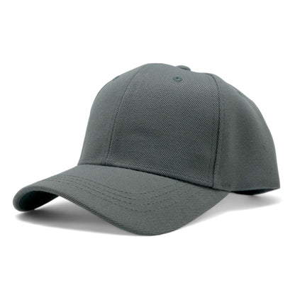 Blank Solid Color Adjustable Baseball Cap