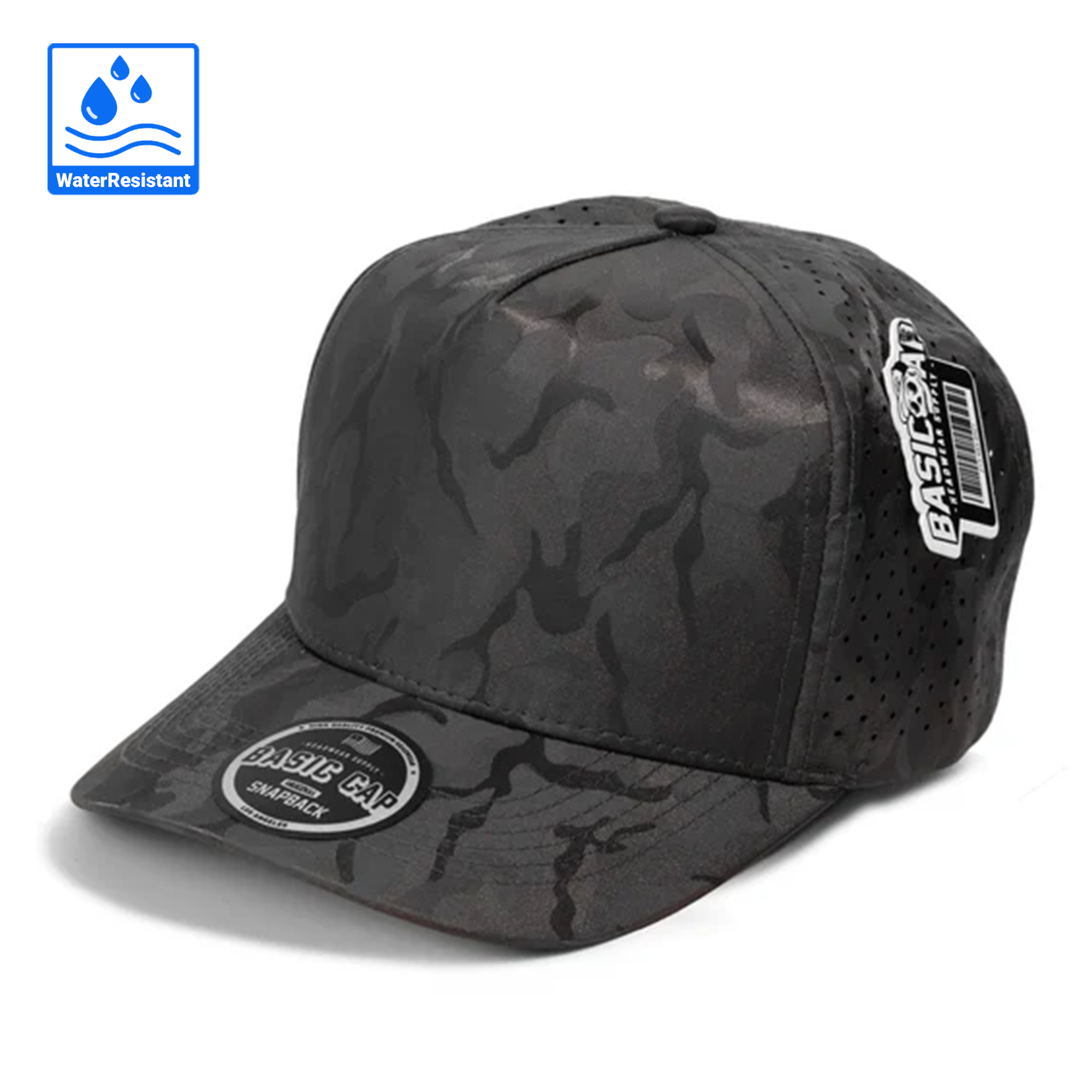 Blank 5Panel Camo Laser Hole Repellent