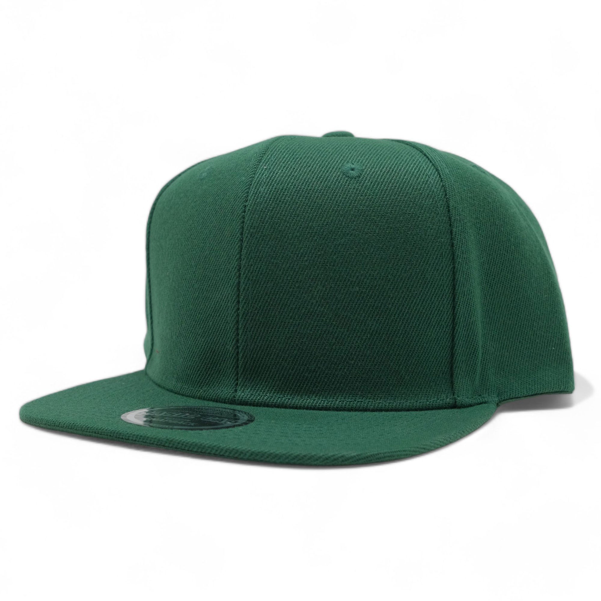Blank Solid Color Snapback Caps