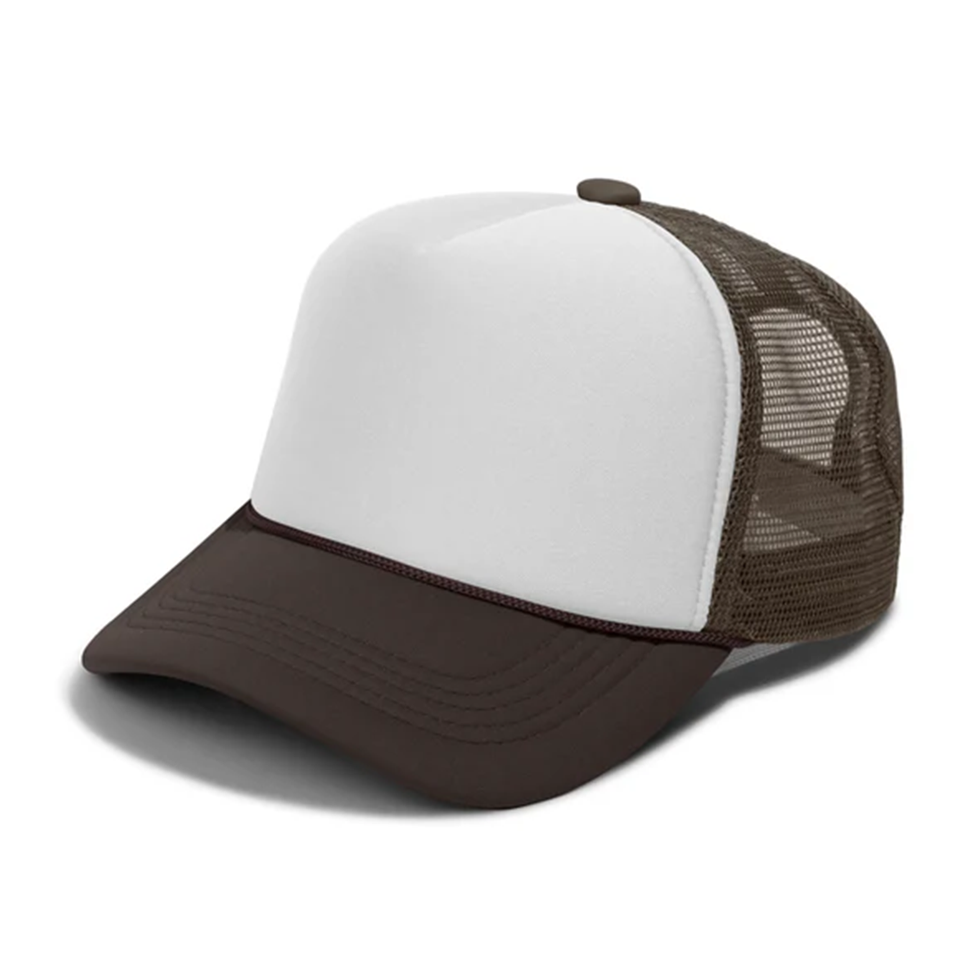 Two Tone Color Foam Trucker Mesh Back Cap