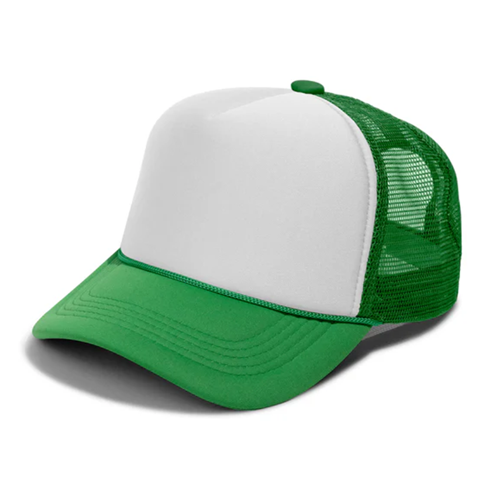 Two Tone Color Foam Trucker Mesh Back Cap
