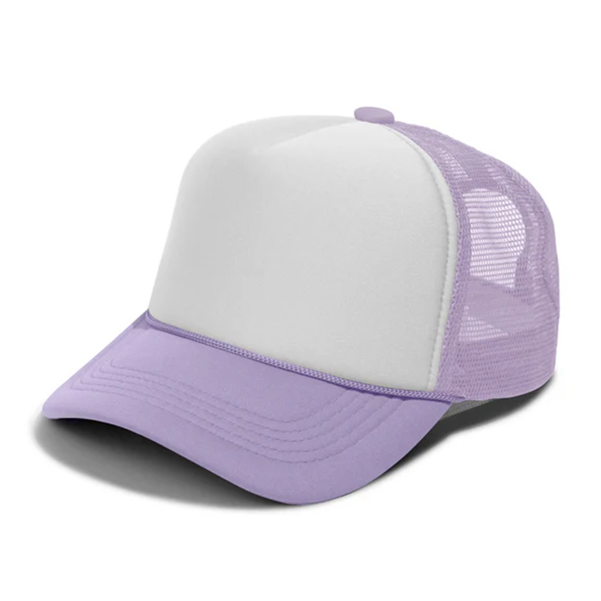 Two Tone Color Foam Trucker Mesh Back Cap