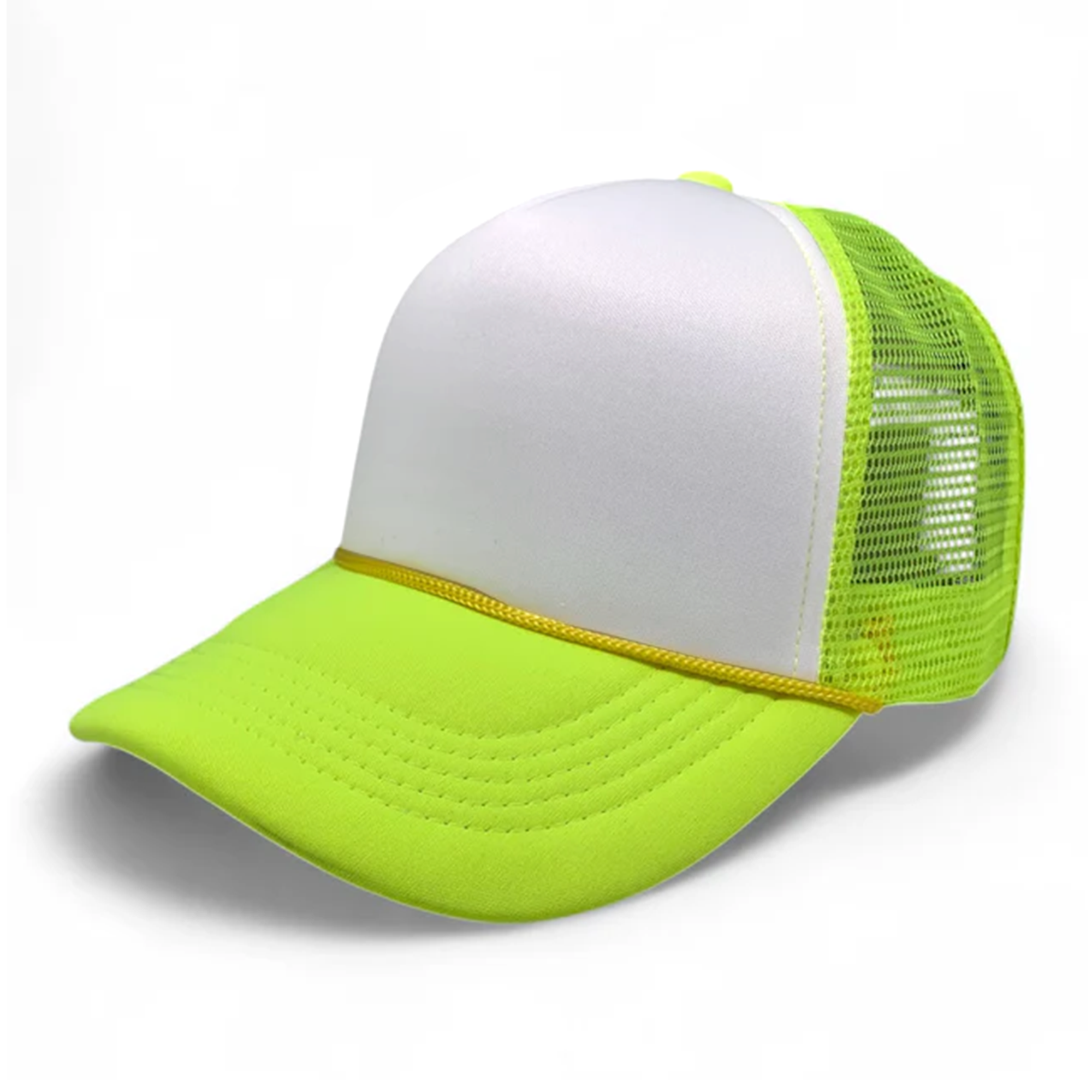 Two Tone Color Foam Trucker Mesh Back Cap