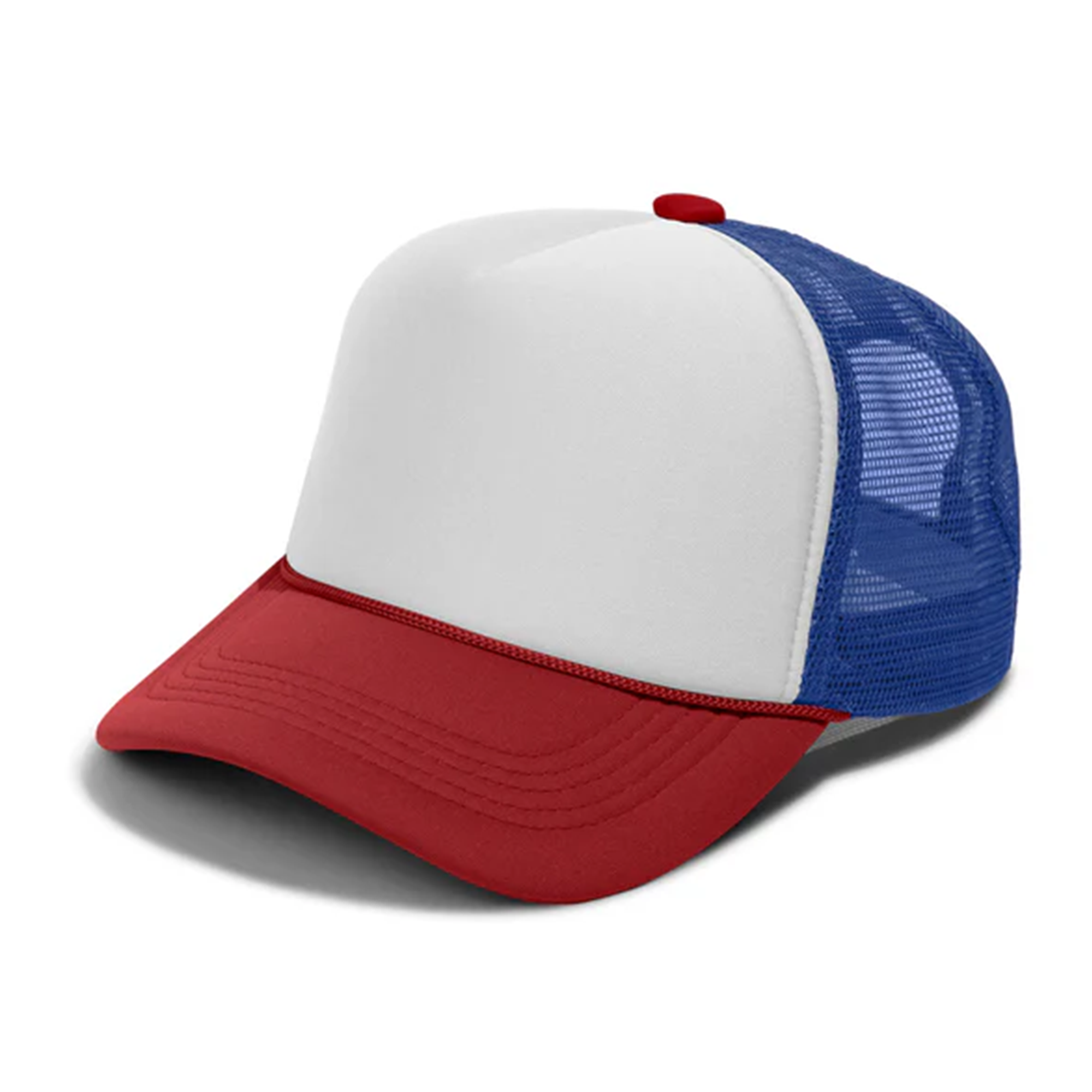 Two Tone Color Foam Trucker Mesh Back Cap