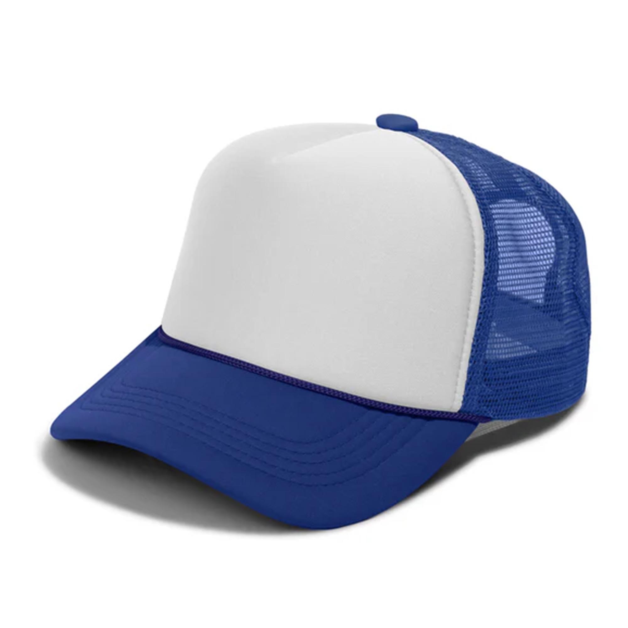 Two Tone Color Foam Trucker Mesh Back Cap