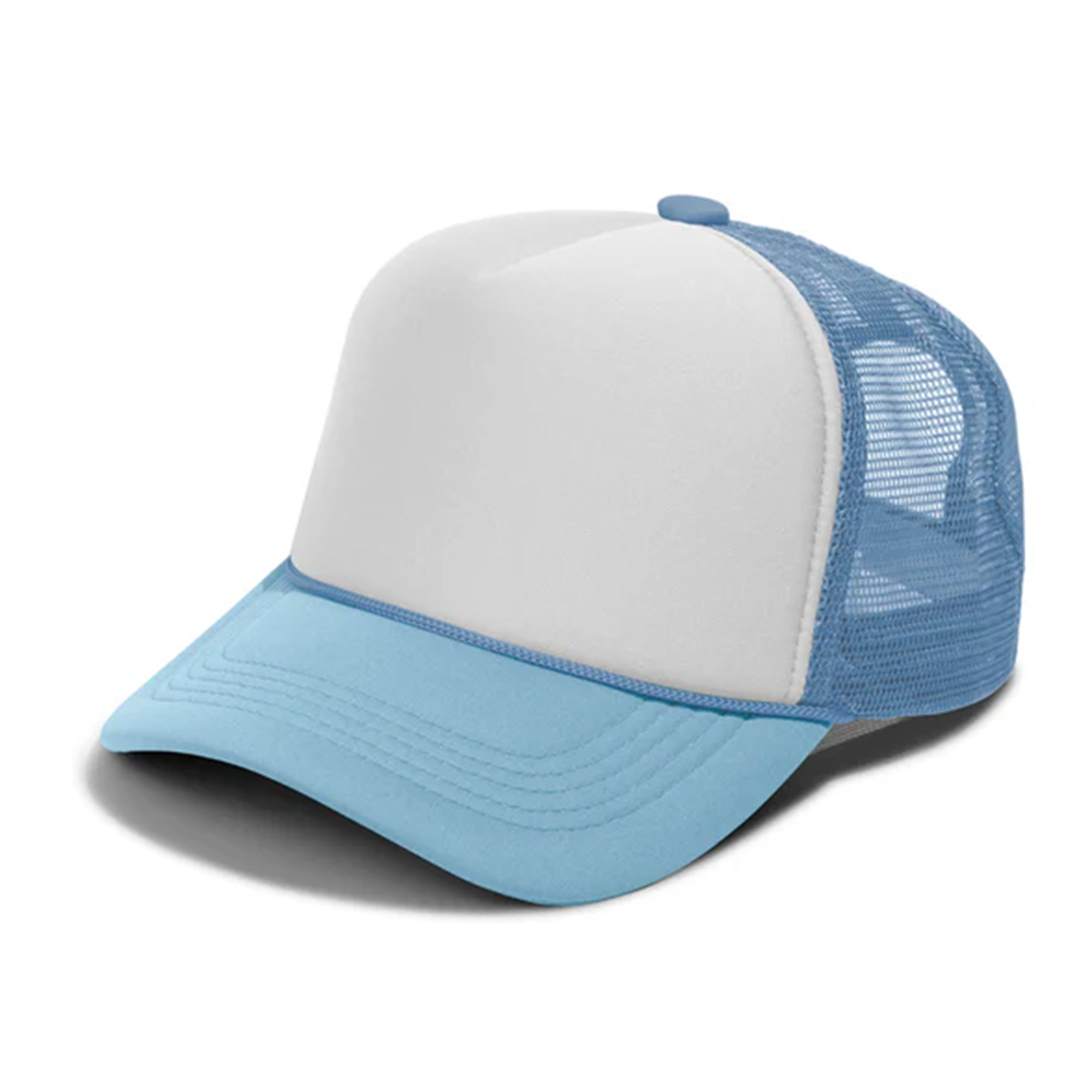 Two Tone Color Foam Trucker Mesh Back Cap