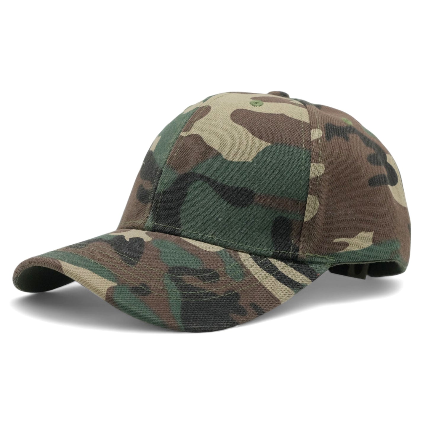 Blank Solid Color Adjustable Baseball Cap