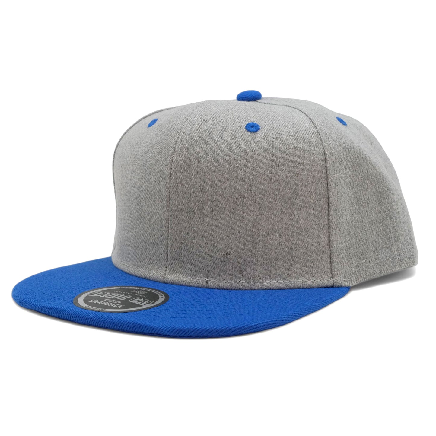 Blank Solid Two Tone Color Snapback Caps