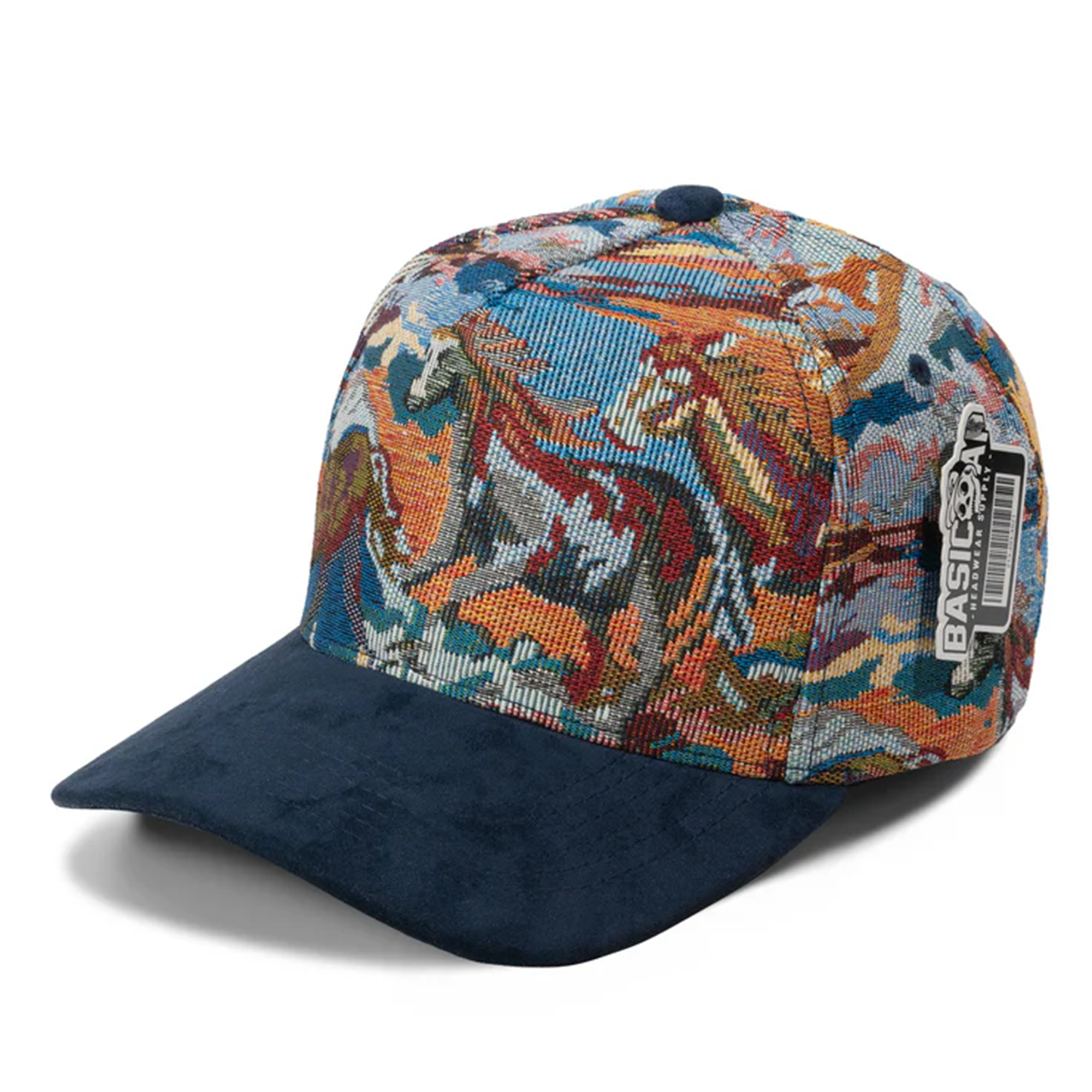 Jacquard Suede  5Panel Snapback
