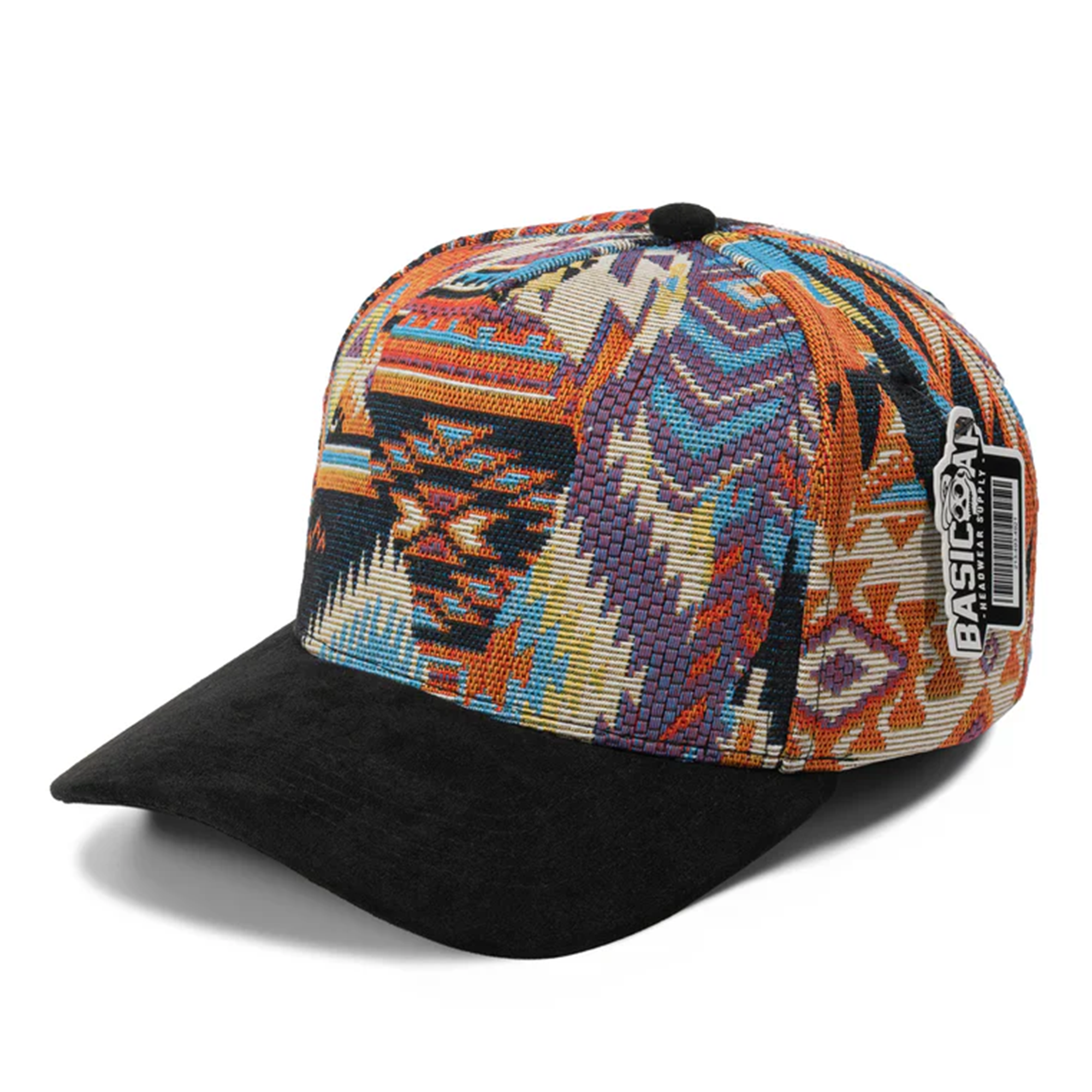 Jacquard Suede  5Panel Snapback