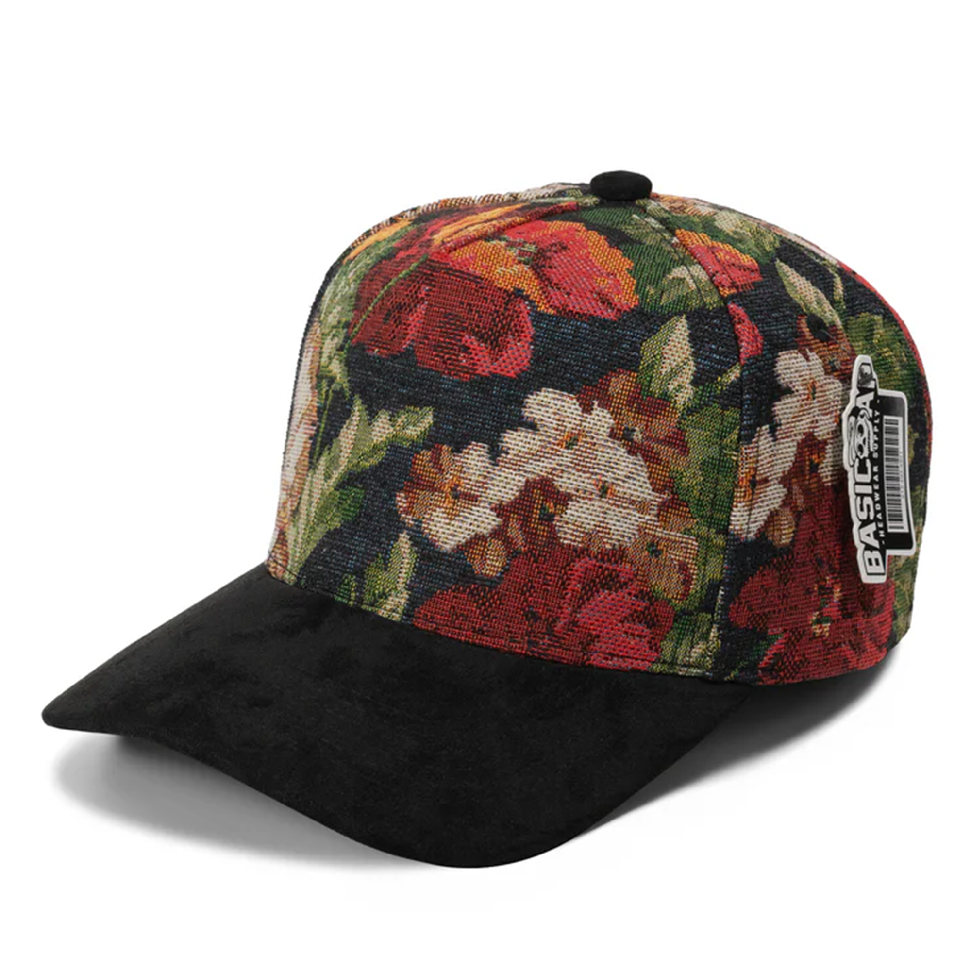 Jacquard Suede  5Panel Snapback