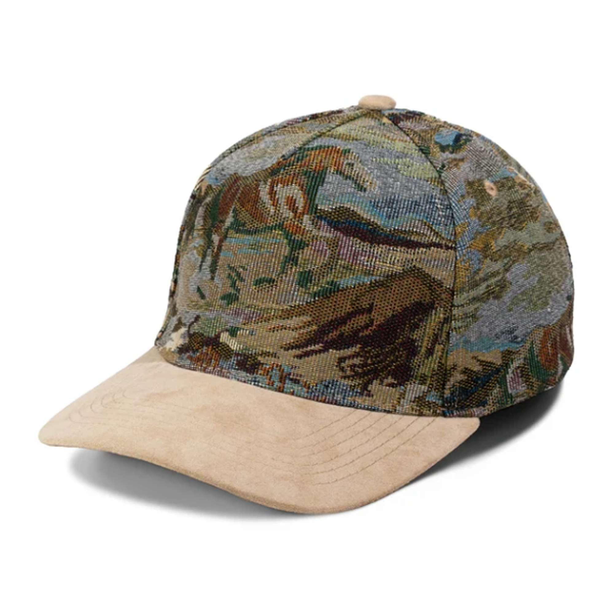 Jacquard Suede  5Panel Snapback