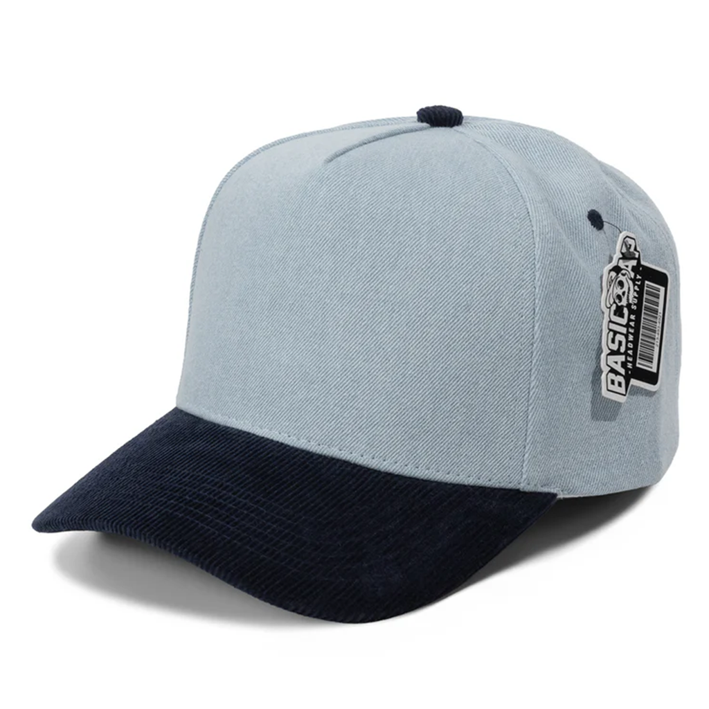 Blank Jean Corduroy Curve 5Panel Caps