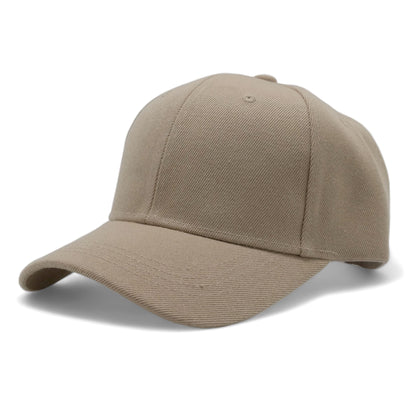 Blank Solid Color Adjustable Baseball Cap