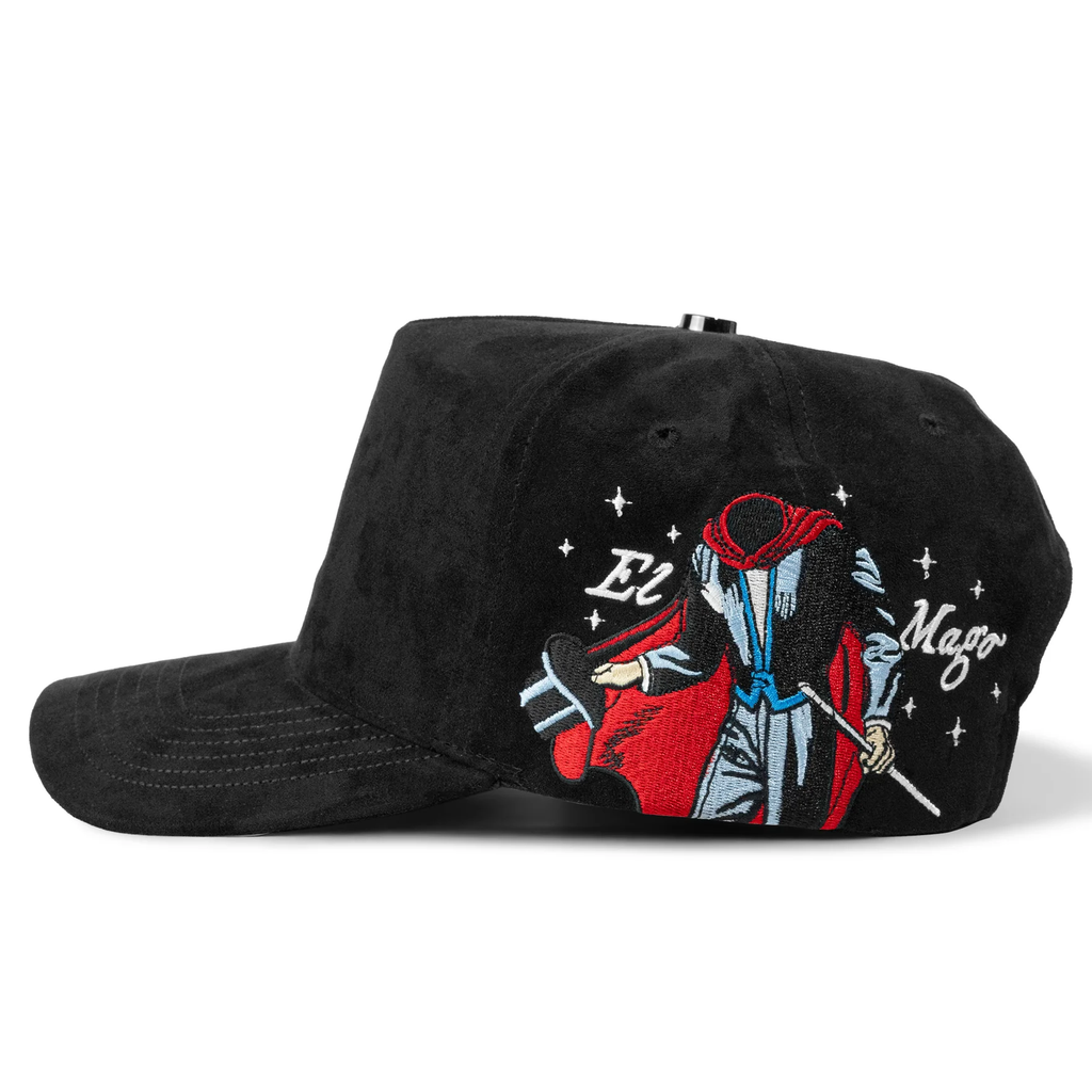 EL MAGO Plain Fancy Suede 5Panel Cap