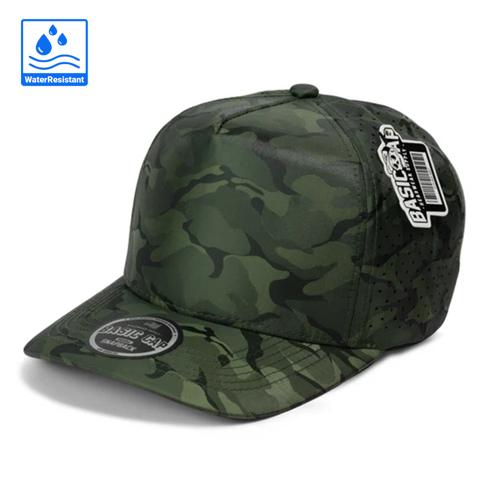 Blank 5Panel Camo Laser Hole Repellent