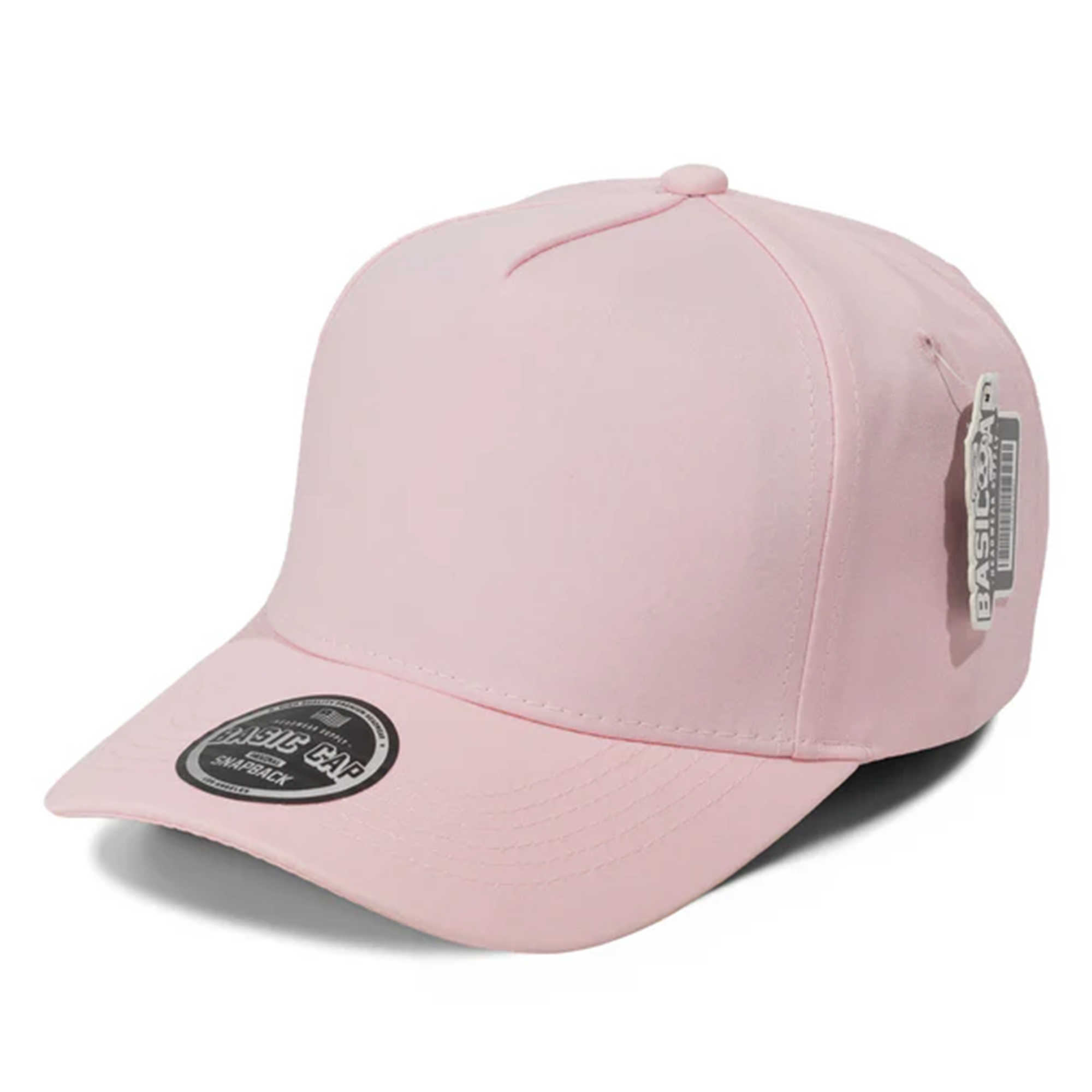 Blank Solid Color 5 Panels Snapback Caps