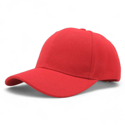 Blank Solid Color Adjustable Baseball Cap