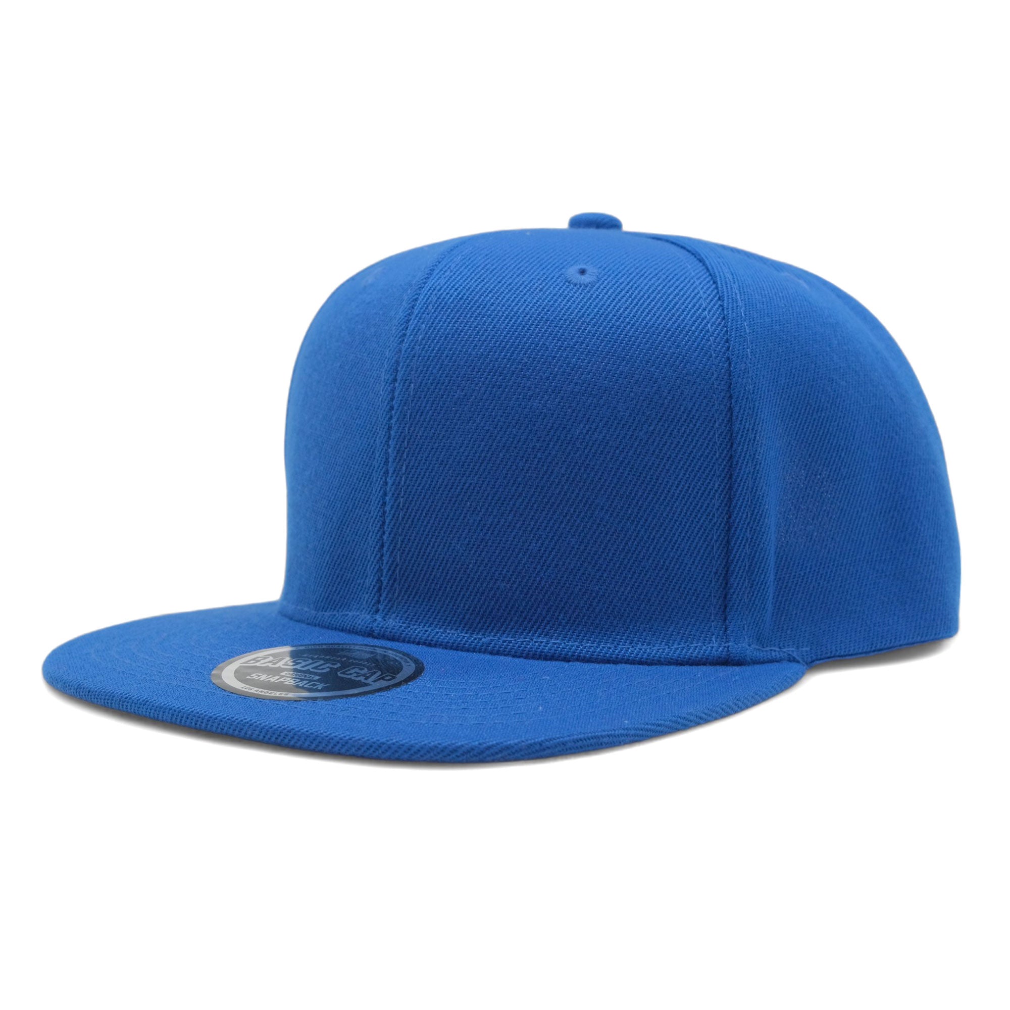 Blank Solid Color Snapback Caps