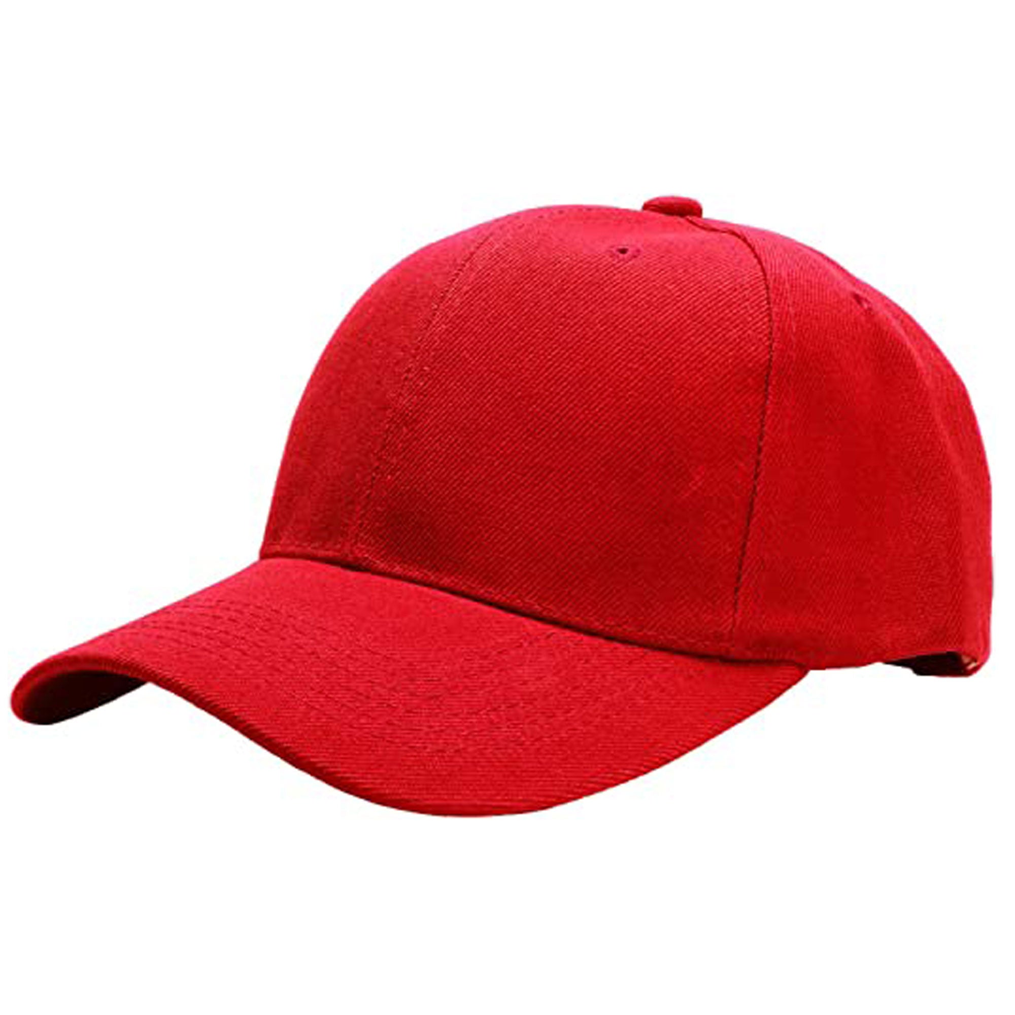Blank Solid Color Adjustable Baseball Cap