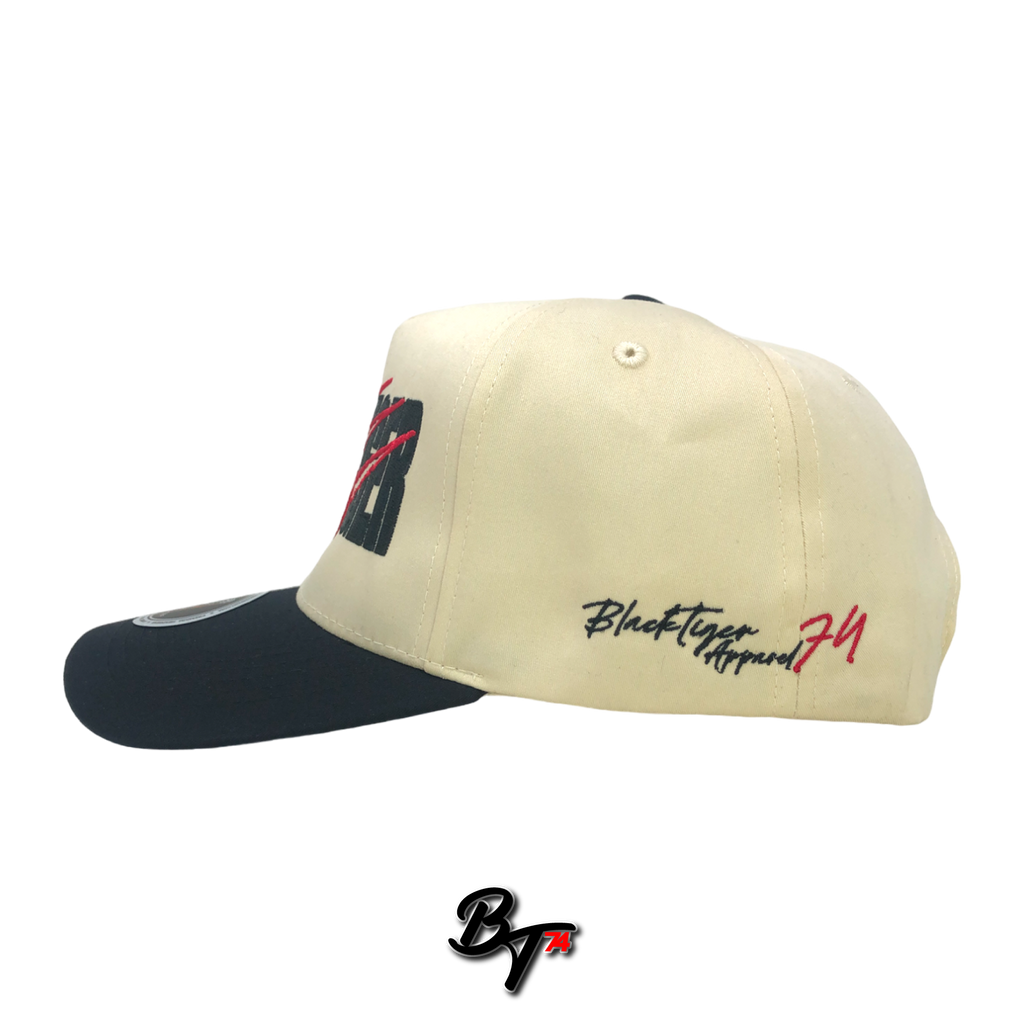 Scratch BlackTiger Design 5panel Snapback Cap
