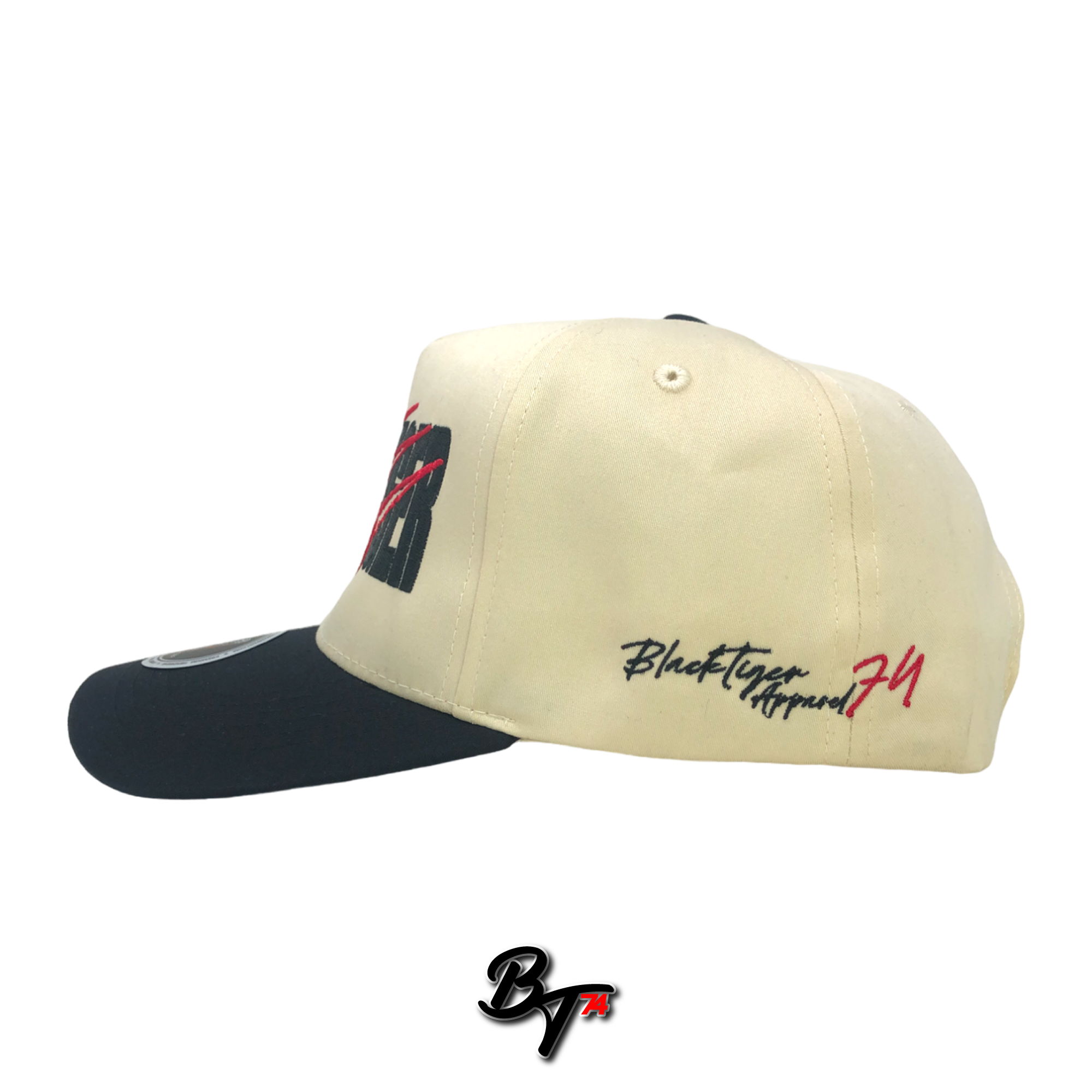 Scratch BlackTiger Design 5panel Snapback Cap