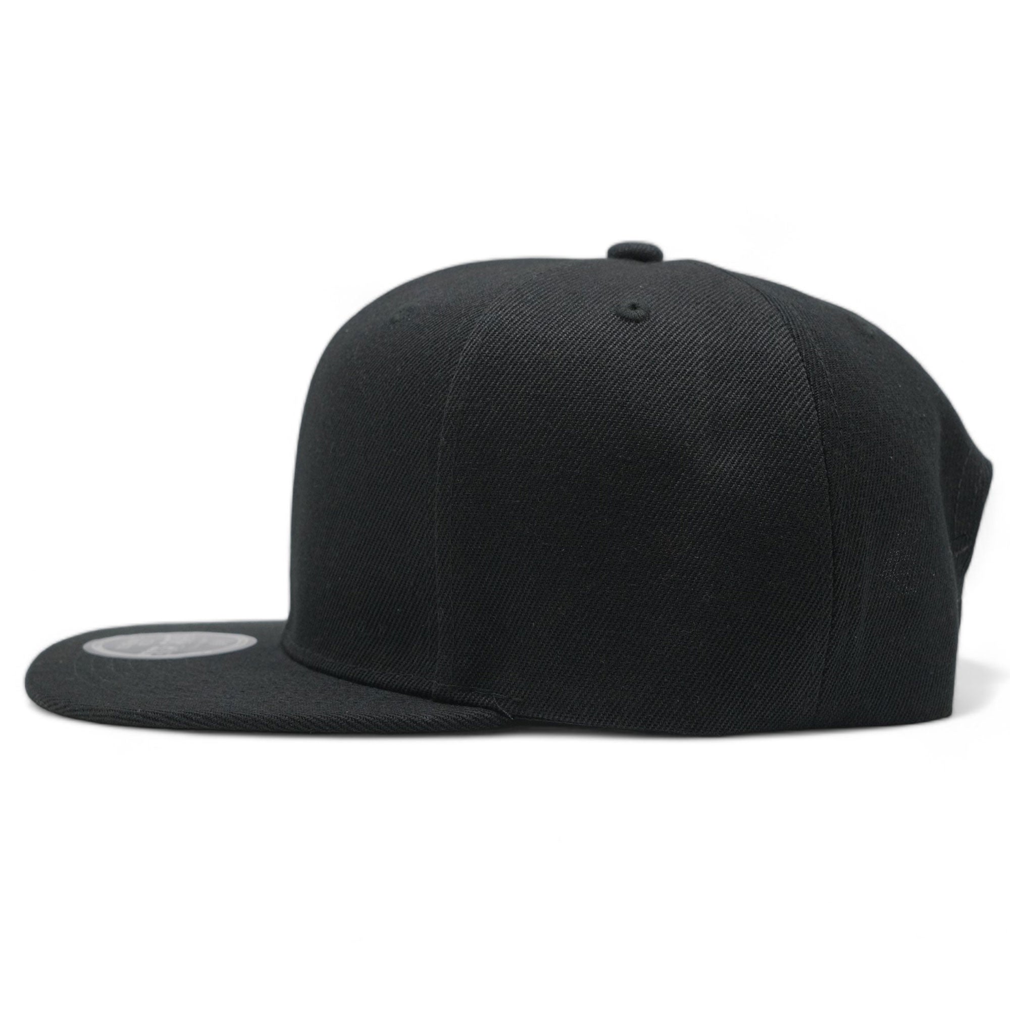 Blank Solid Color Snapback Caps