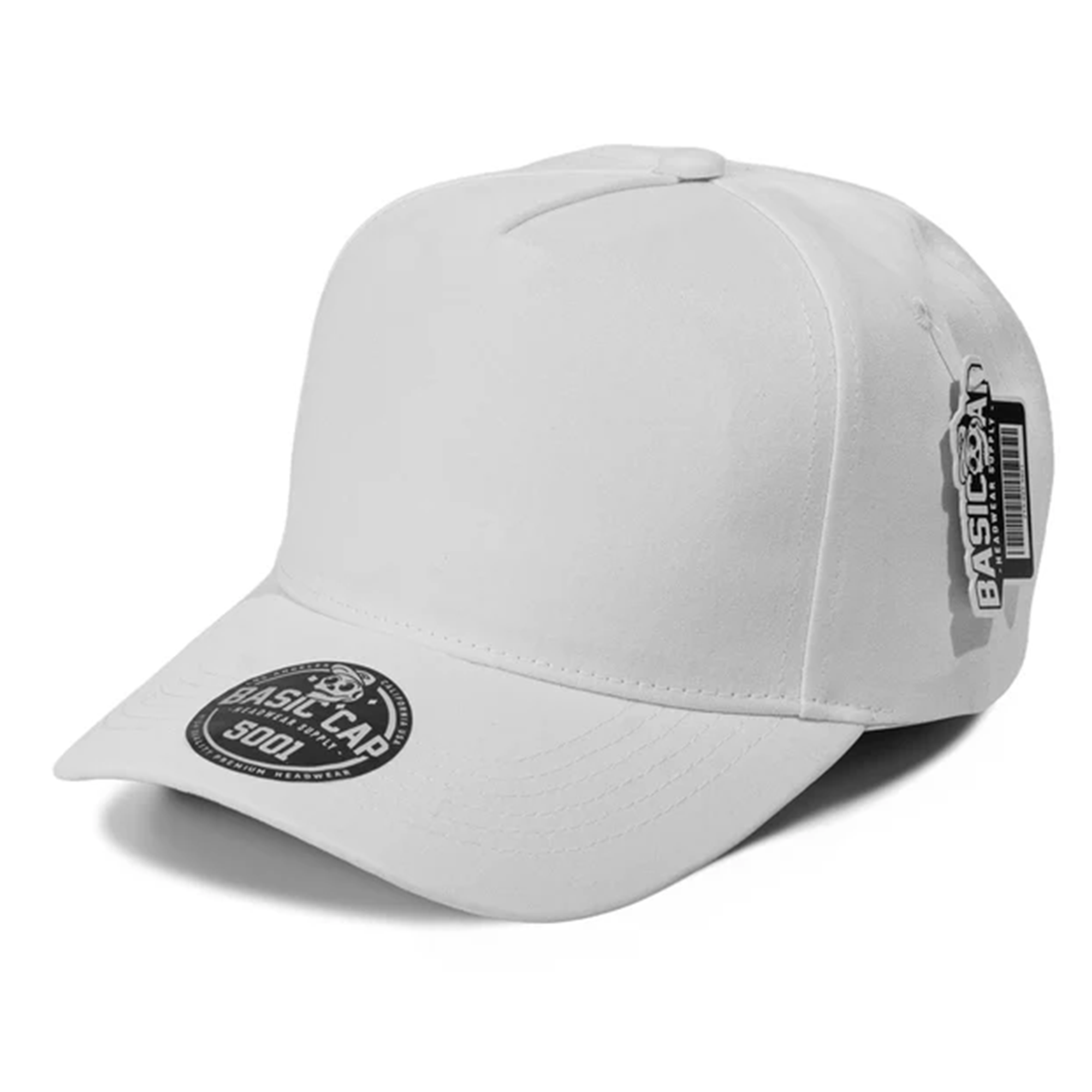 Blank Solid Color 5 Panels Snapback Caps